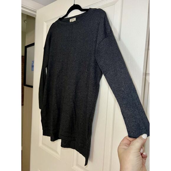 Women’s Dark Gray Tunic Sweater Size Small Style & Co - Picture 4 of 8